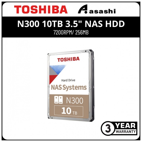 Toshiba N300 10TB 3.5