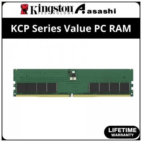 Kingston DDR5 16GB 4800MHz KCP Series Value PC Ram -KCP548US8-16