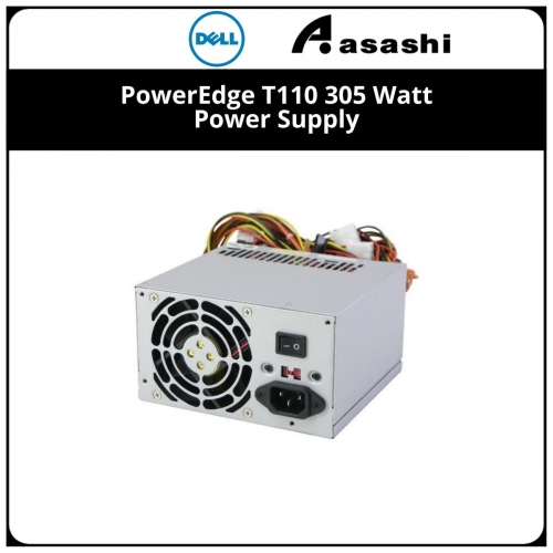 (Pre Oder) Dell PowerEdge T110 305 Watt Power Supply L305E-S0 DP/N: RY51R (6 Month Warranty)