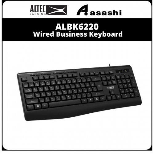 Altec Lansing ALBK6220 Wired Business Keyboard