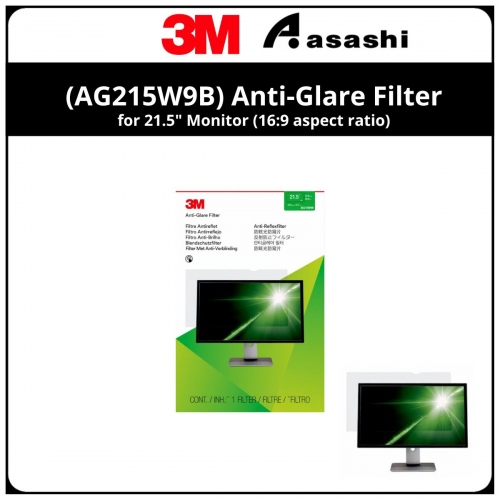 3M™ (AG215W9B) Anti-Glare Filter for 21.5