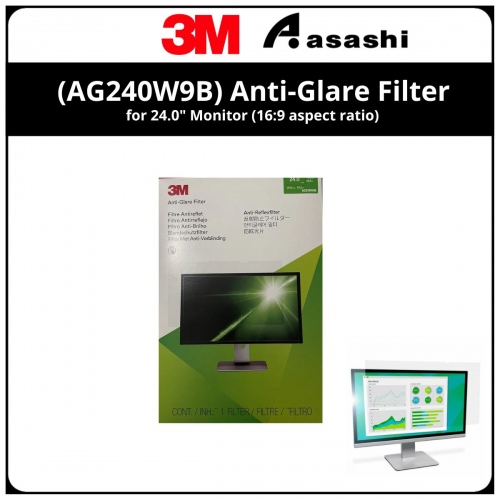 3M™ (AG240W9B) Anti-Glare Filter for 24.0