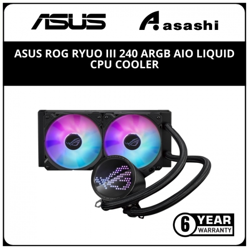 Asus ROG Ryuo III 240 ARGB AIO Liquid CPU Cooler