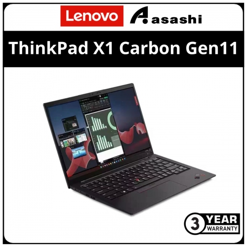 Lenovo ThinkPad X1 Carbon Gen11-21HM007FMY-(Intel Core i7-1355U/16GB LPDDR5/512GB SSD/14