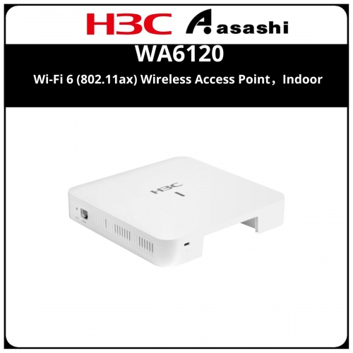 H3C WA6120 Wi-Fi 6 (802.11ax) Wireless Access Point，Indoor