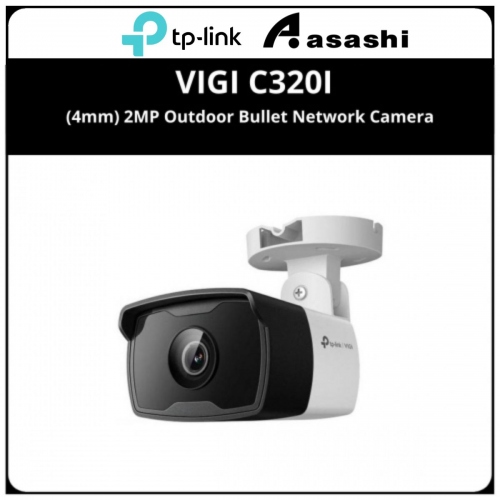 Tp-Link VIGI C320I(4mm) 2MP Outdoor Bullet Network Camera