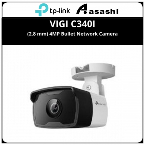 TP-Link VIGI C340I(2.8 mm) 4MP Bullet Network Camera