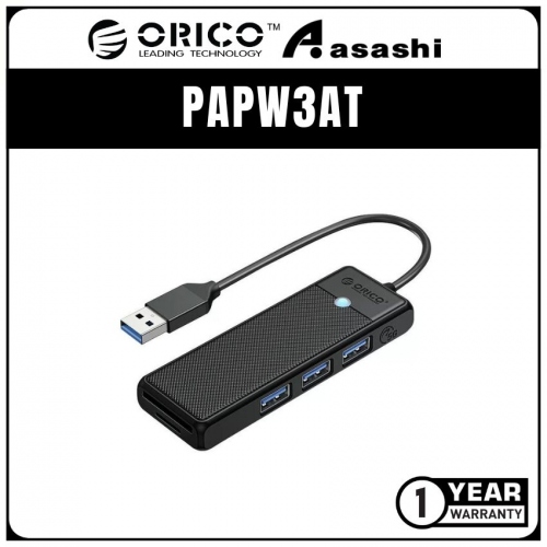 ORICO PAPW3AT (USB) 3 Port USB3.0 Hub with SD & TF Card Reader