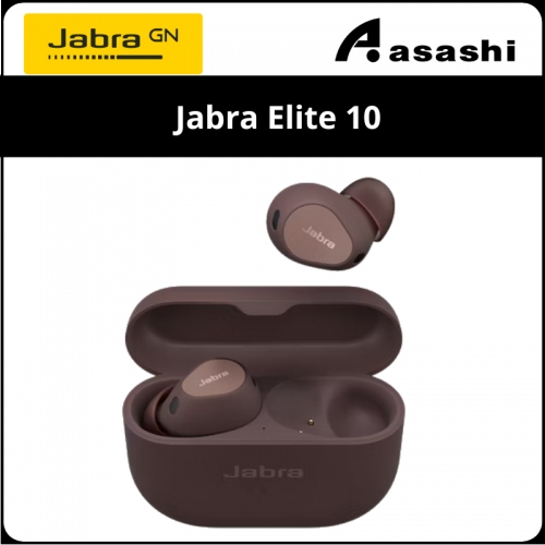 Jabra Elite 10 True Wireless Earbud -Cocoa (2 yrs Limited Hardware Warranty)