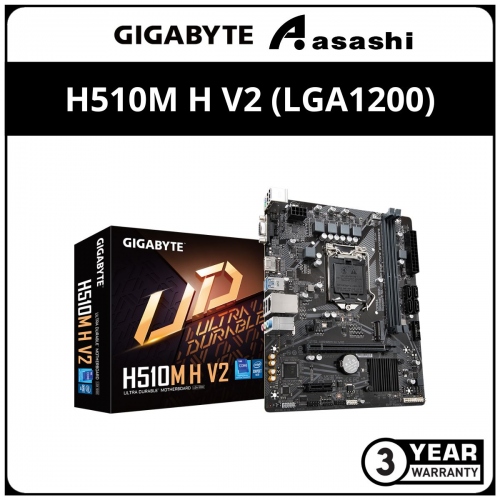 GIGABYTE H510M H V2 (LGA1200) mATX Motherboard (VGA,HDMI)