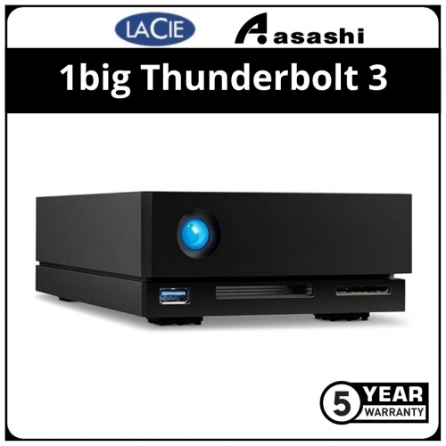 Lacie 4TB 1big Thunderbolt 3 with Rescue (STHS4000800) 5Years Warranty