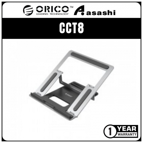 ORICO CCT8 Portable Metallic Laptop Stand with Multi Angle Support