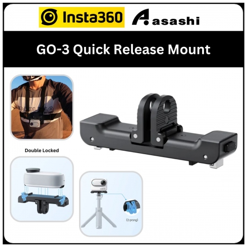 Insta360 GO-3 Quick Release Mount (CINSBBKF)