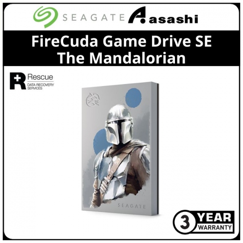 Seagate 2TB FireCuda Game Drive SE The Mandalorian (STKL2000405)