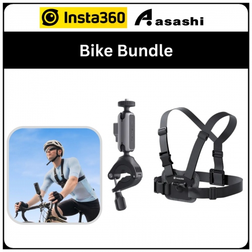 Insta360 Bike Bundle - X3/ONE RS -1-inch 360 excluded/GO-2/ONE X2/ONE R (CINSAAVN)