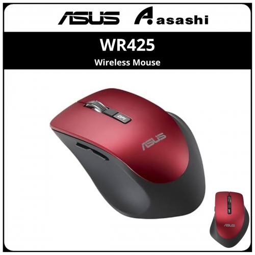 Asus WT425 Wireless Mouse (Red)