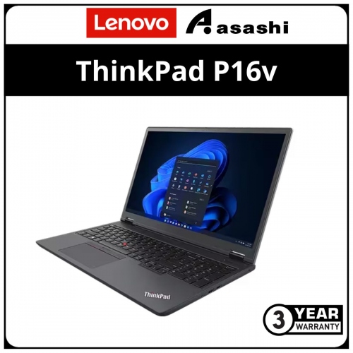 Lenovo ThinkPad P16v Mobile Workstation-21FCS02600-(Intel Core i7-13700H /16GB DDR5 Ram/512GB SSD/ NVIDIA® RTX A1000 6GB GDDR6/16