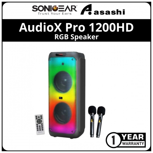 Sonic Gear AudioX Pro 1200HD RGB Speaker