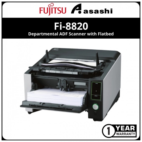 Ricoh / Fujitsu scanner Fi-8820 departmental scanner ADF with flatbed