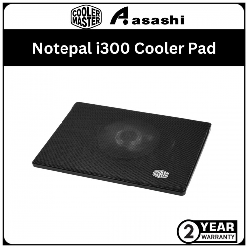 Cooler Master Notepal i300 Cooler Pad — 2 Years Warranty