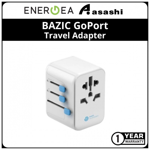 Energea BAZIC GoPort 28w Travel Adapter(1 yrs Limited Hardware Warranty)