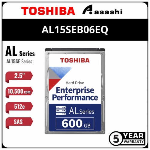 Toshiba 600GB 2.5