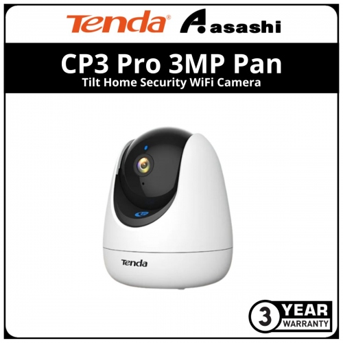 Tenda CP3 Pro 3MP Pan/Tilt Home Security WiFi Camera (WiFi 6)