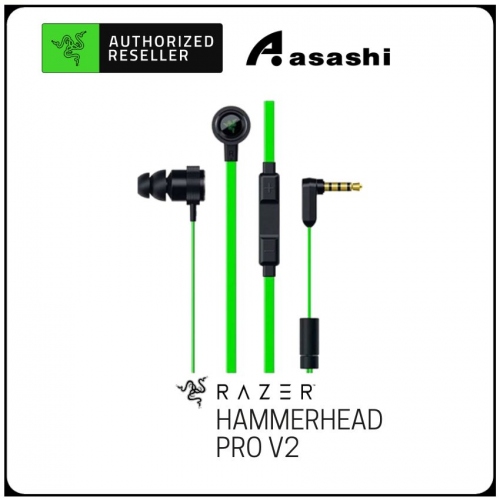 Razer Hammerhead Pro V2 Earphone With Mic [RZ04-01730100-R3A1]
