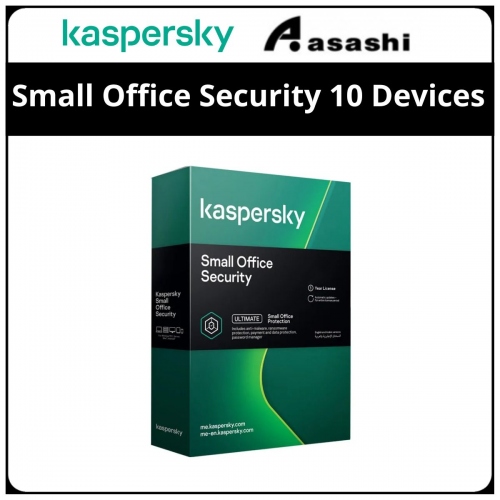 Kaspersky Small Office Security 10 Devices (1 Server + 9 PC)