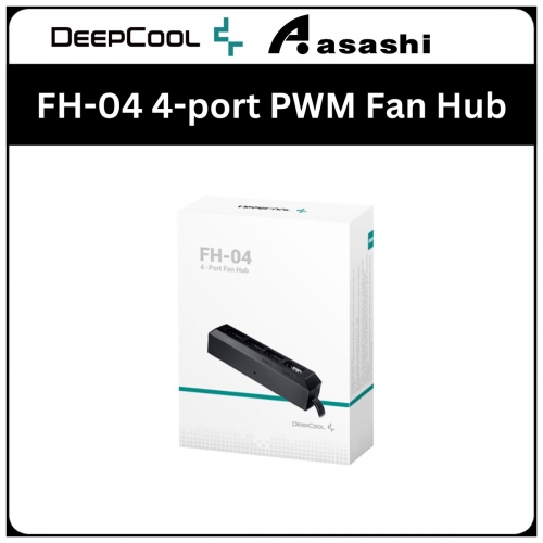 DEEPCOOL FH-04 4-port PWM Fan Hub