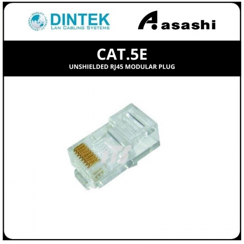 Dintek Cat.5e Unshielded RJ45 Modular Plug