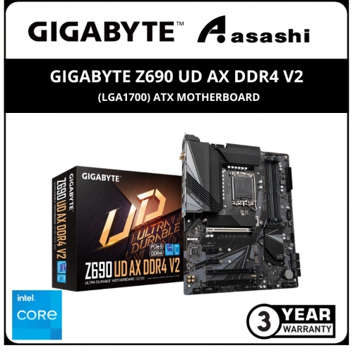 GIGABYTE Z690 UD AX DDR4 V2 (LGA1700) ATX Motherboard