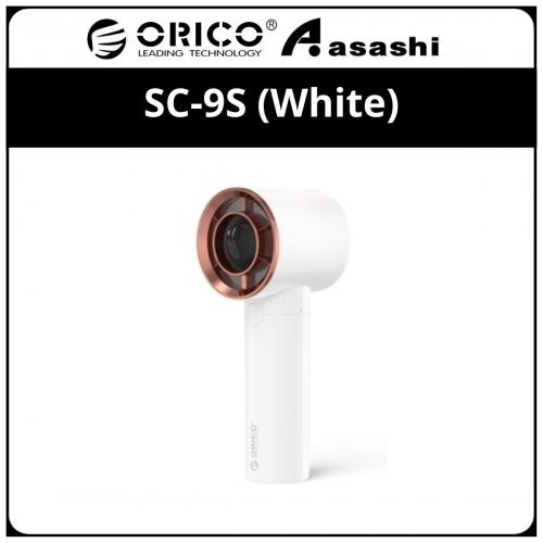 ORICO SC-9S (White) 4-Speed Type-C Portable Handheld Fan with Build in Battery