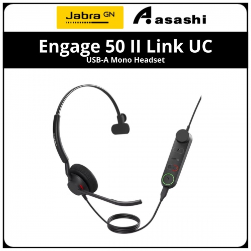 Jabra Engage 50 ll Link UC - USB-A Mono Headset