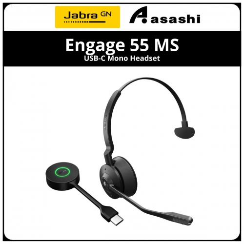 Jabra Engage 55 MS USB-C Mono Headset