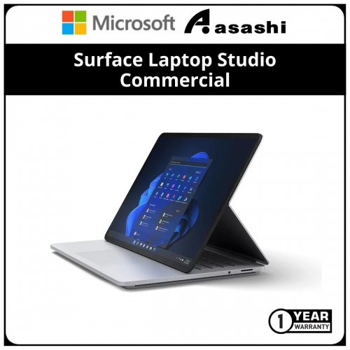 Microsoft Surface Laptop Studio Commercial-ADI-00017-(Intel Core i7 CPU/32GB LDDR5x/1TB SSD/14.4