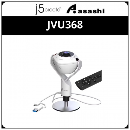 J5Create JVU368 360° All Around SpeakerMic Webcam