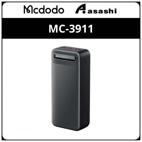 Mcdodo MC-3911 22.5W 30000mAh Digital Display Power Bank - Black