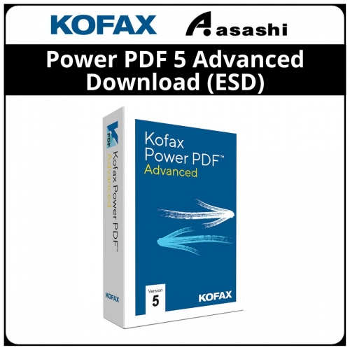 Kofax Power PDF 5 Advanced Download (ESD)