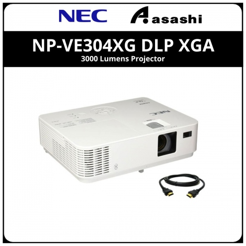 NEC NP-VE304XG DLP XGA 3000 Lumens Projector