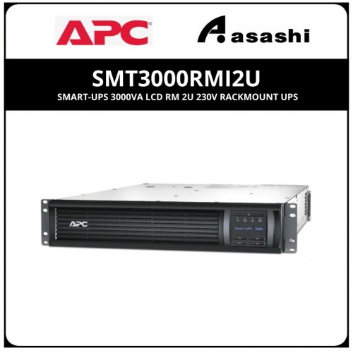 APC SMT3000RMI2U Smart-UPS 3000VA LCD RM 2U 230V Rackmount UPS
