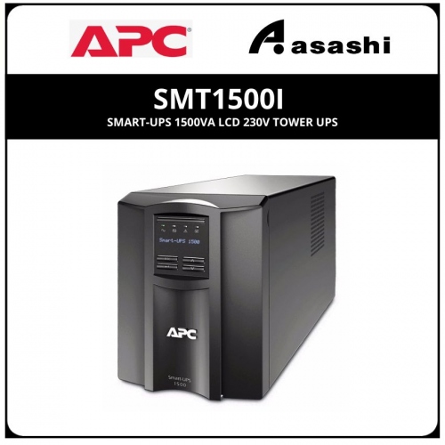 APC SMT1500I Smart-UPS 1500VA LCD 230V Tower UPS