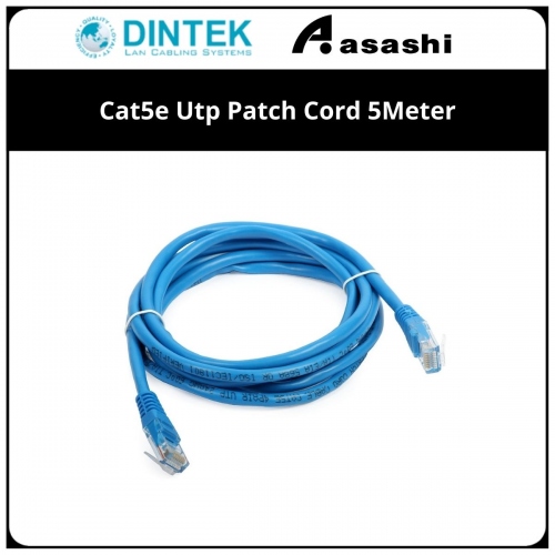 Dintek Cat5e Utp Patch Cord 5Meter