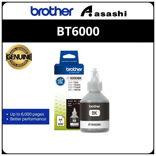 Brother BT6000 Ink Cartridge BLACK