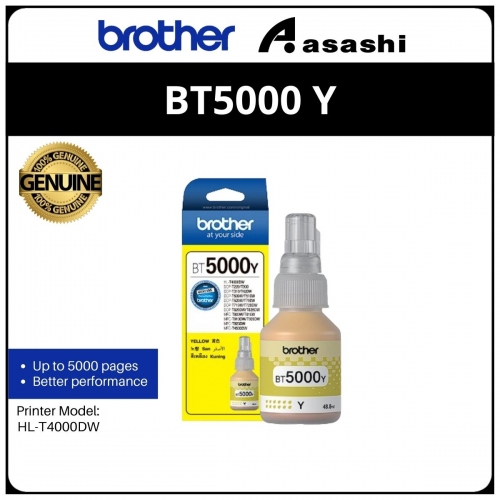 Brother BT5000 Ink Cartridge YELLOW
