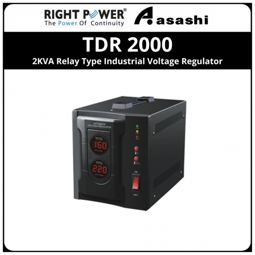 Right Power TDR 2000 2KVA Relay Type Industrial Voltage Regulator
