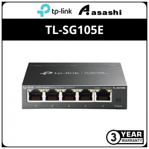 Tp-Link TL-SG105E 5-Port Gigabit Desktop Easy Smart Switch