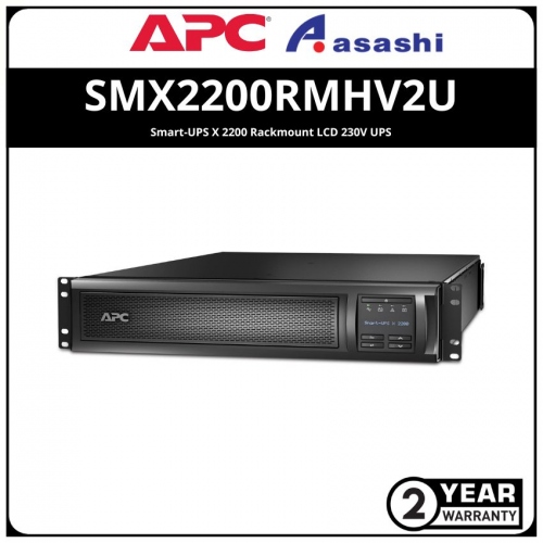APC SMX2200RMHV2U Smart-UPS X 2200 Rackmount LCD 230V UPS