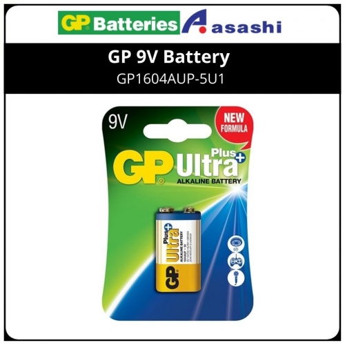 GP 9V Battery GP1604AUP-5U1