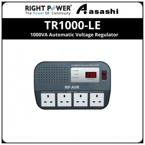 Right Power TR1000-LE 1000VA Automatic Voltage Regulator